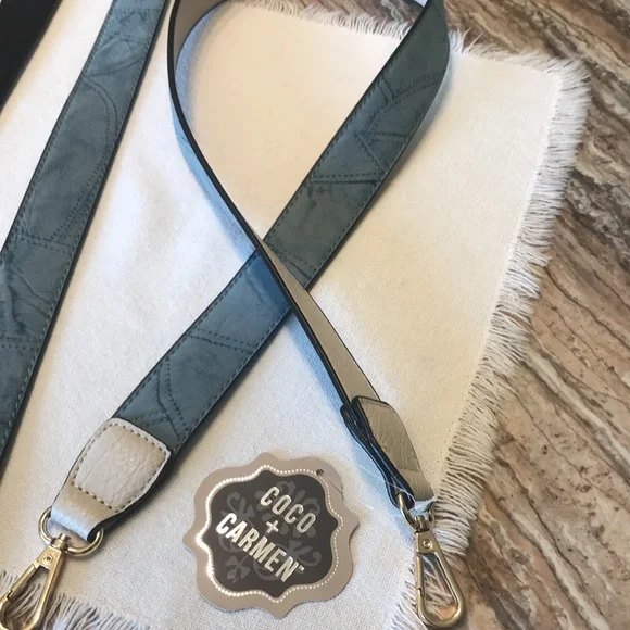 Coco+Carmen Handbag Purse Crossbody Luggage strap NWT - Picture 10 of 13